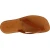 Tong homme en cuir marron artisanal fait en Italie