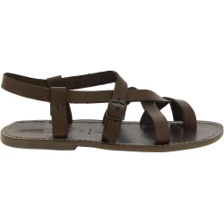 Sandales pour homme en cuir boe fait à la main en Italie