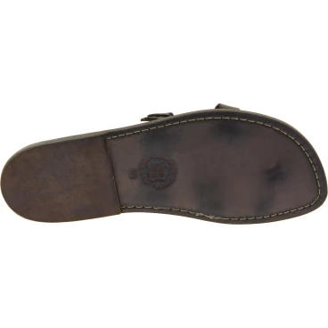 Sandales pour homme en cuir boe fait à la main en Italie