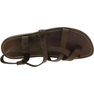 Gladiatoren sandalen aus echtem schlamm Rinderleder