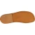 Nu pied en cuir marron pour homme fait à la main en Italie