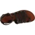Sandalias de dedo para mujer hechas a mano en piel marron oscuro