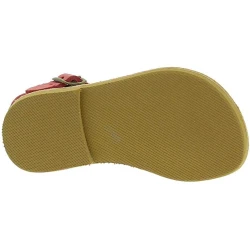 Attica Persephone Sandales gladiateur pour enfant en cuir nubuck marron faits à la main en Grèce