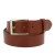 Ceinture en cuir au tannage végétal avec boucle en métal classique