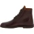 Botines para mujer de cuero marron oscuro Hecho a mano en Italia