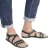Sandalias de cuero verde para hombre Hechos a mano en Italia