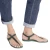 Herren Flip-Flop-Sandalen aus Grüne Leder in Italien von Handgefertigt