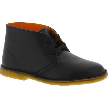 Bottines enfant en cuir fuchsia fait main en Italie