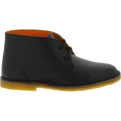Child's chukka boots in yellow leather handmade in Italy