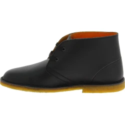 Child's chukka boots in yellow leather handmade in Italy