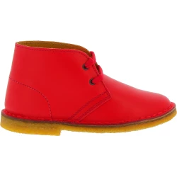 Child's chukka boots in yellow leather handmade in Italy