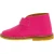 Fuchsia leather chukka boots for kids handmade in Italy