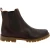Chelsea ankle boot in dark brown leather and Vibram sole