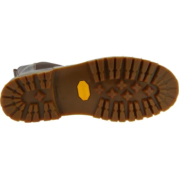 Bottine Beatles en cuir marron foncé et semelle Vibram