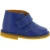 Bottines enfant en vrai cuir bleu faites à la main en Italie