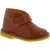 Bottines enfant en cuir marron fabriquées à la main en Italie