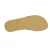 Men's handmade thong sandals in brown nubuck leather
