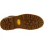 Women's chelsea ankle boot in dark brown leather and Vibram sole