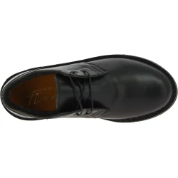 Niedrige Lederschuhe Damen Schwarz mit Winterfutter