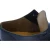 Zapatos bajos para mujer de cuero negro con forro de invierno