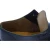 Zapatos bajos para hombre de cuero negro con forro de invierno