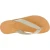 Tongs pour hommes en cuir nubuck blanc cassé faits à la main