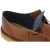 Zapatos bajos para hombre de cuero color canela con forro de invierno