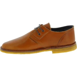 Scarpe basse da uomo in pelle marrone con fodera invernale