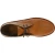 Zapatos bajos para hombre de cuero color canela con forro de invierno