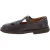 Chaussures salomé femme en cuir marron foncé artisanales fabriqué en Italie
