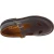 Women's dark brown leather low top t-strap shoes handmade in Italy