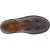 Women's dark brown leather low top t-strap shoes handmade in Italy
