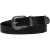 Ceinture en cuir noir pour femme avec boucle western