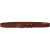 Handmade tan leather belt rectangular buckle with flat pin