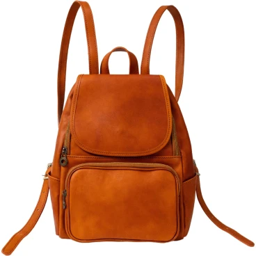Women's backpack in 100% calfskin leather handcrafted in Italy