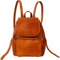 Women's backpack in 100% calfskin leather handcrafted in Italy
