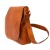 Sac messenger homme en cuir de vachette marron fait main
