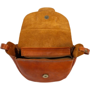 Handcrafted mini bag for women in calf leather made in Italy