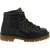 Bergstiefel damen aus pflanzlich gegerbtem Schwarze Leder
