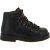 Bota de montaña mujer en piel color negro con suela de crepe