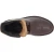 Botines para mujer de cuero marron oscuro con forro de invierno
