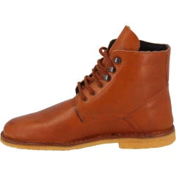 Herren stiefeletten aus Braun Leder mit Winterfutter