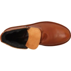 Herren stiefeletten aus Braun Leder mit Winterfutter