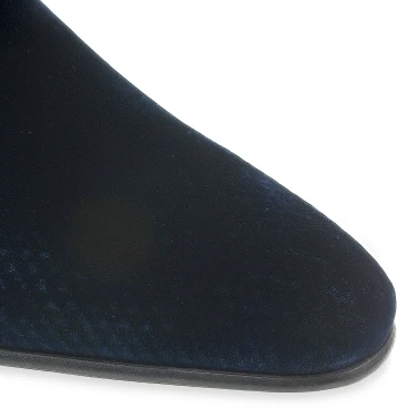 Derby en Velours Imprimé et Verni - Fratelli Borgioli - Artisanat Italien