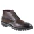 Brown leather and suede brogue boots - Fratelli Borgioli