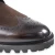 Bottines bout fleuri en cuir et daim marron - Fratelli Borgioli