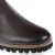Stivaletto chelsea in cervo marrone e cashmere - Fratelli Borgioli