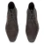 Bottines pour homme en daim marron foncé Fratelli Borgioli - Fabrication artisanale Made in Italy