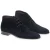 Men's Suede Ankle Boot Dark Blue Fratelli Borgioli