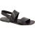 Sandalias para hombre en cuero negro hechas a mano en Italia